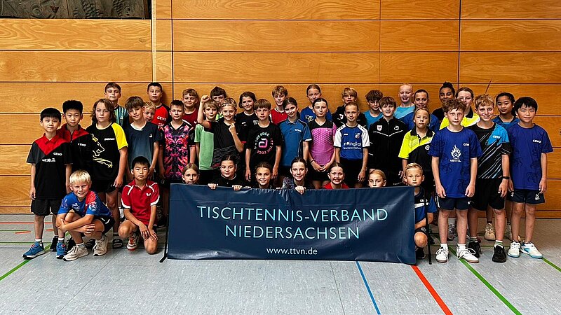Zehn TTVN-Athletinnen und Athleten bei der 1. Stufe der DTTB-Talentsichtung vertreten