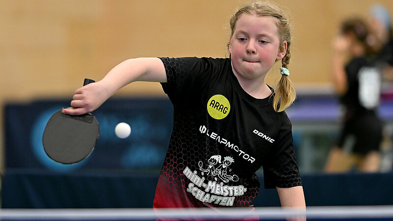 Elfjährige aus Wulfsen erkämpft beim Bundesfinale der Tischtennisminis in Hannover einen 7. Platz