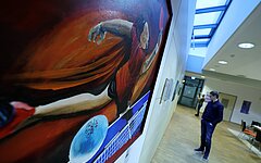 Kunst trifft Tischtennis in Hannover