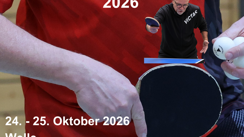 Tischtennis-Lehrgang beim TV Welle