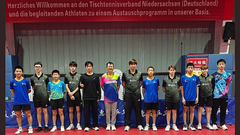 Leistungssportlicher Austausch: TTVN-Athleten zu Gast in China