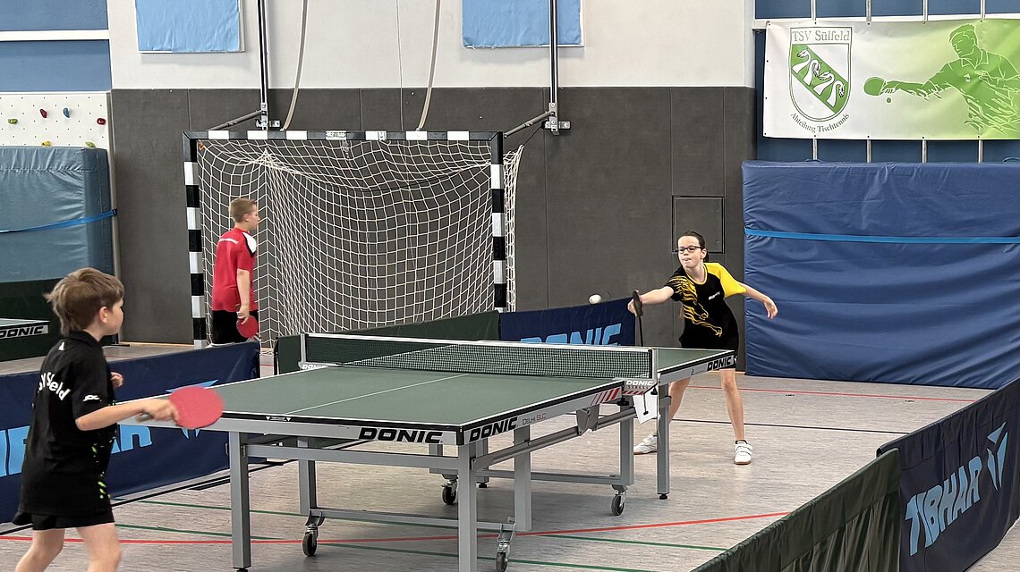 Tischtennis-Nachwuchs begeistert beim ersten TTVN-Kids-Race beim TSV Sülfeld
